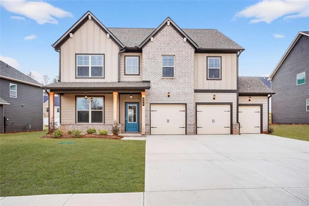 4 bedroom, 3 bathroom, 2,542 sq ft single family residence for sale at 403 Bass Circle LOT 38, Villa Rica, GA 30180