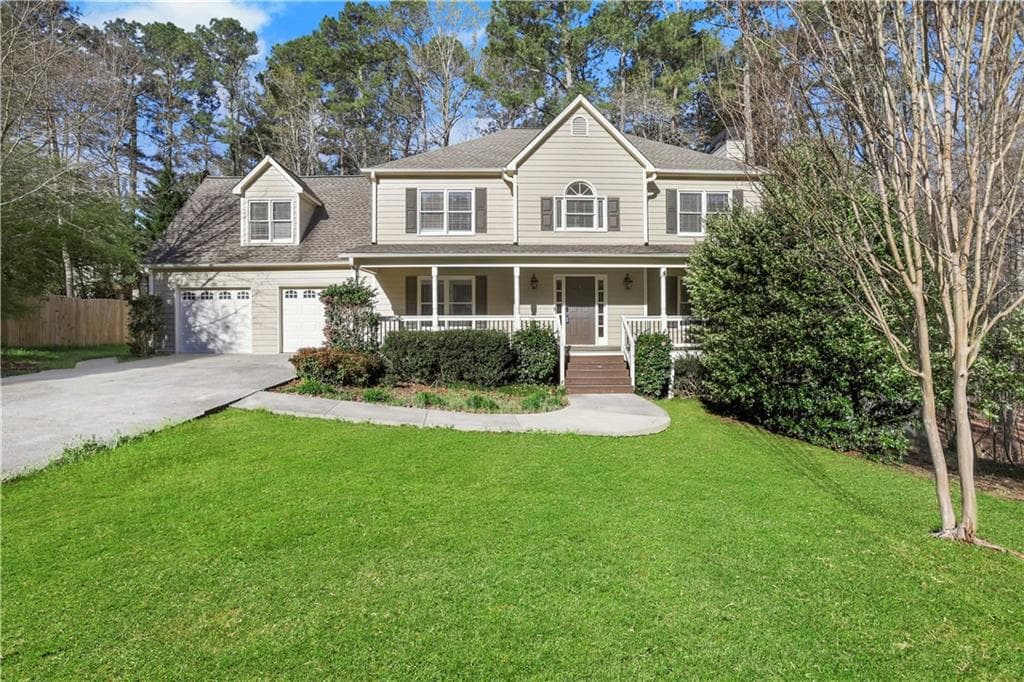 4 bedroom, 3 bathroom, 3,042 sq ft single family residence sold at 6049 Wyndham Woods Drive, Powder Springs, GA 30127