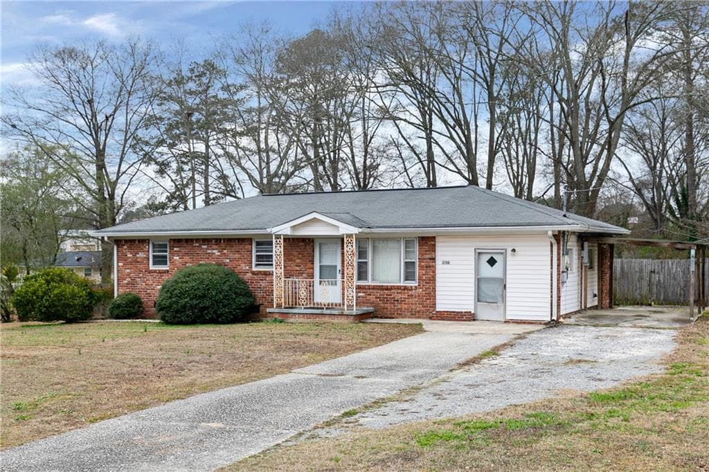 3 bedroom, 1 bathroom, 1,000 sq ft single family residence sold at 3798 Ponderosa Lane, Powder Springs, GA 30127