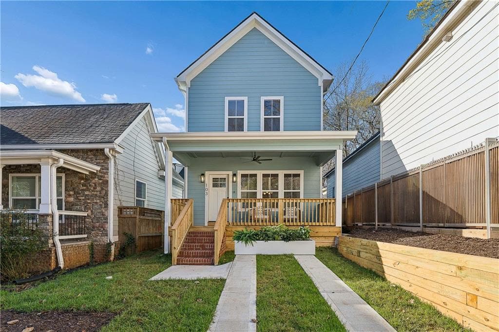 4 bedroom, 3 bathroom, 1,784 sq ft single family residence sold at 103 Haygood Avenue, Atlanta, GA 30315