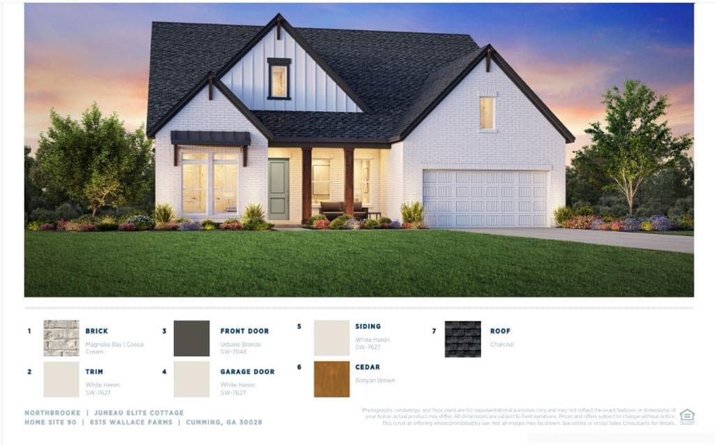 4 bedroom, 4 bathroom, 3,187 sq ft single family residence for sale at 6515 Wallace Farms Drive, Cumming, GA 30028 — photo 9