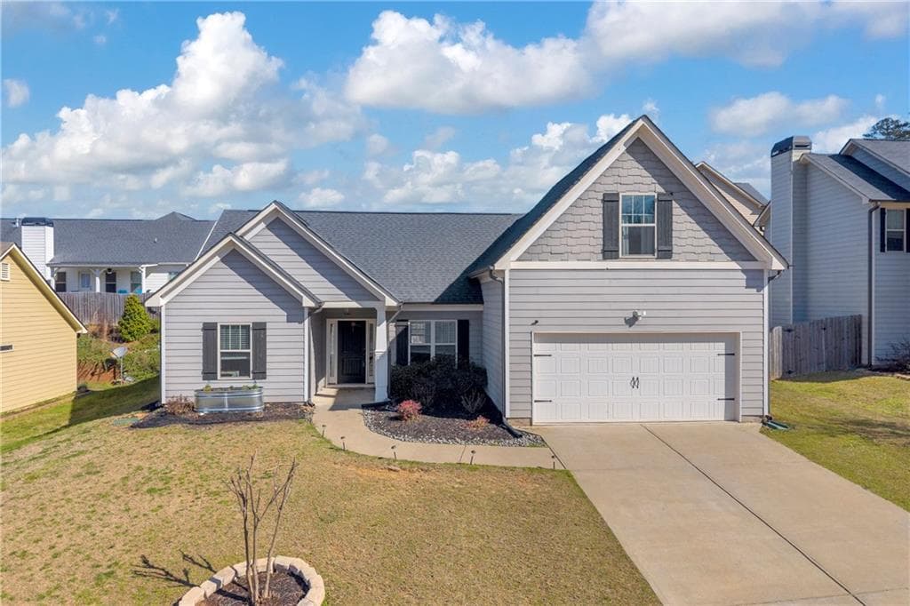 4 bedroom, 2 bathroom, 1,683 sq ft single family residence sold at 117 Harrier Drive, Dawsonville, GA 30534