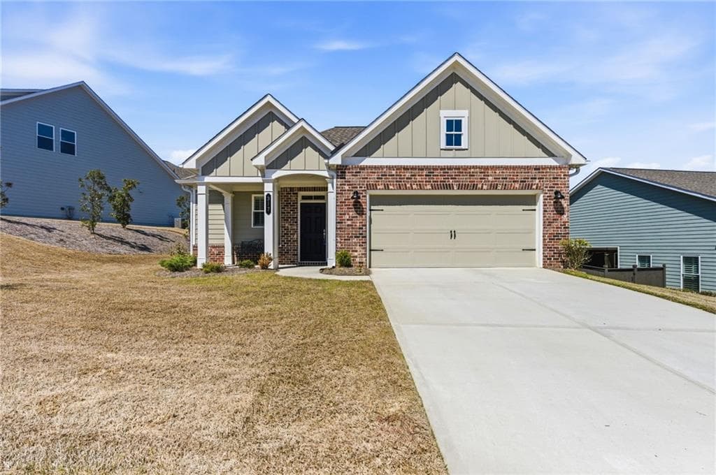 2 bedroom, 3 bathroom, 1,726 sq ft single family residence under contract at 317 Mcqueen Way, Canton, GA 30115