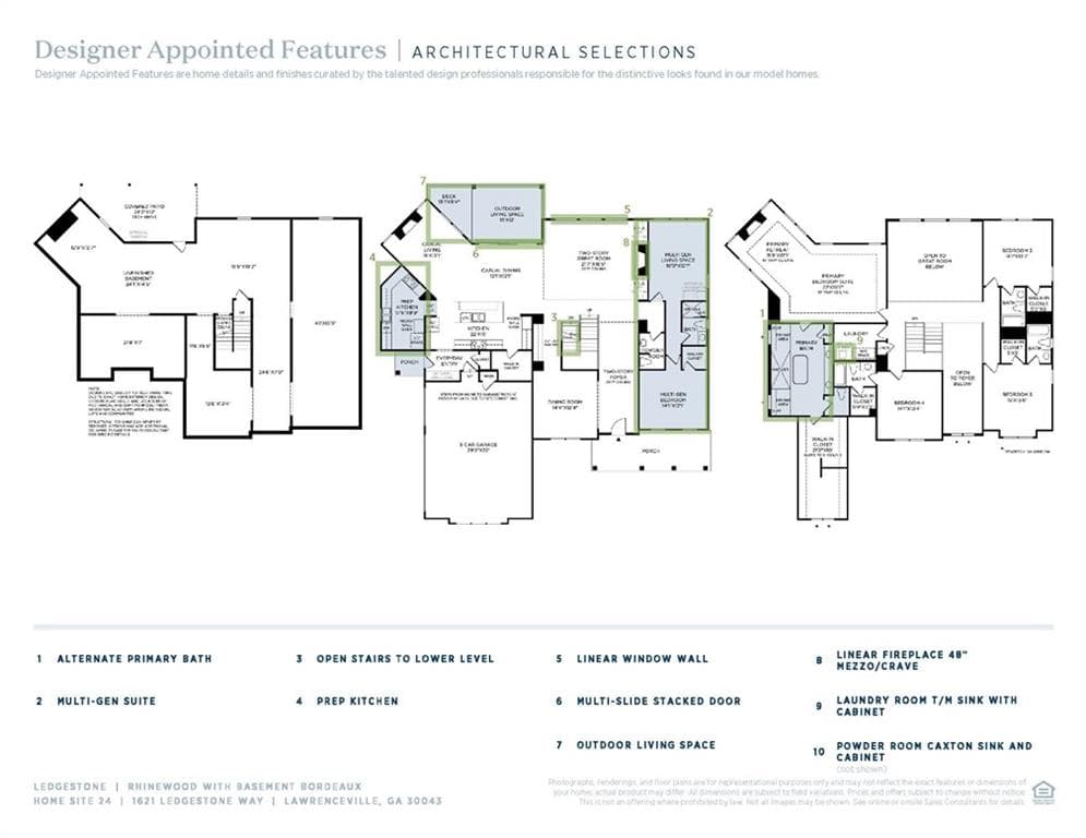 5 bedroom, 6 bathroom, 4,743 sq ft single family residence for sale at 1621 Ledgestone Way, Lawrenceville, GA 30043 — photo 6