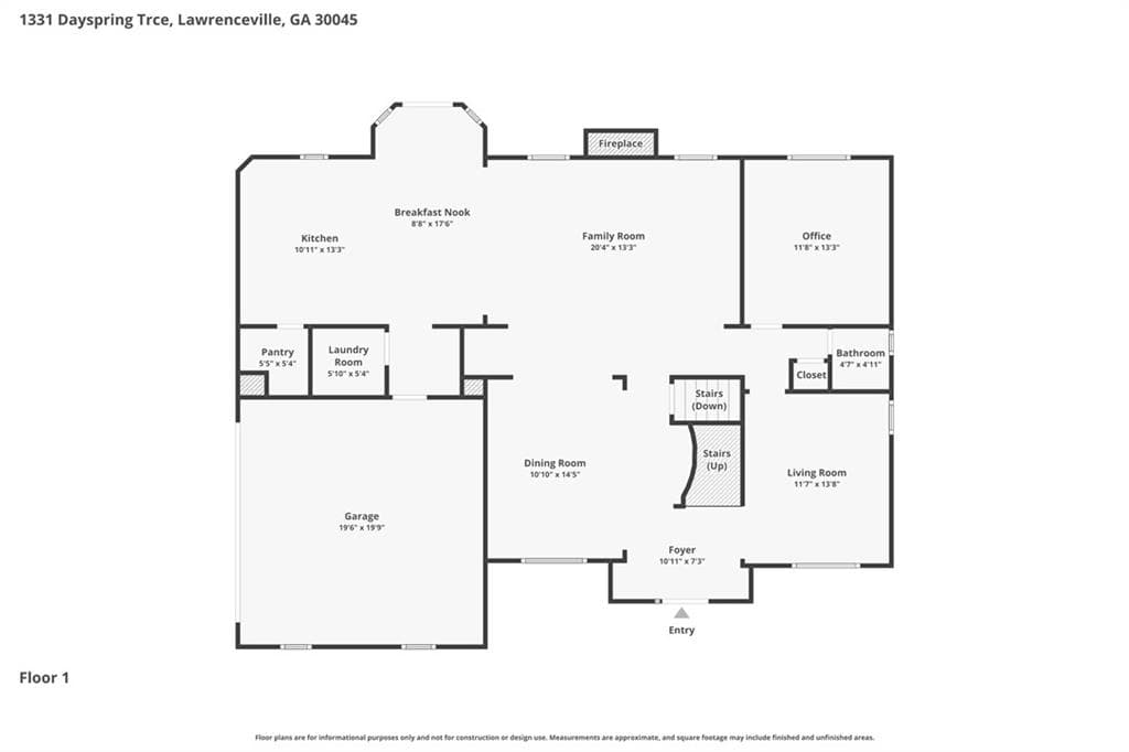 4 bedroom, 4 bathroom, 3,078 sq ft single family residence under contract at 1331 Dayspring Trace, Lawrenceville, GA 30045 — photo 6