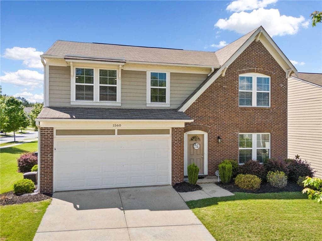 3 bedroom, 3 bathroom, 2,071 sq ft single family residence sold at 1560 Avalon Creek Road, Sugar Hill, GA 30518