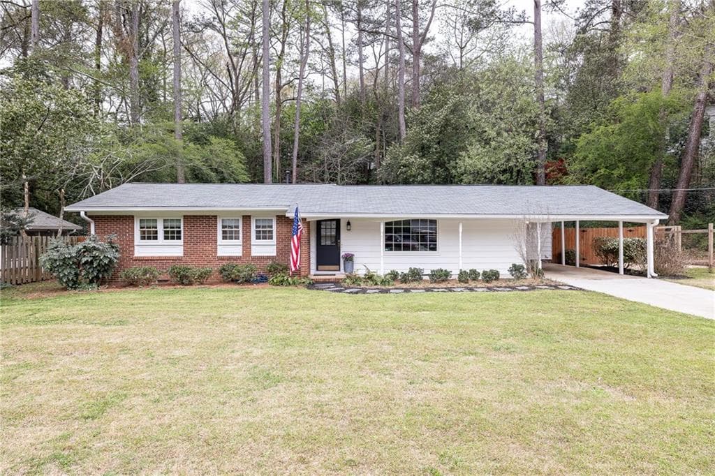 3 bedroom, 2 bathroom, 1,384 sq ft single family residence sold at 330 Brook Drive, Atlanta, GA 30328