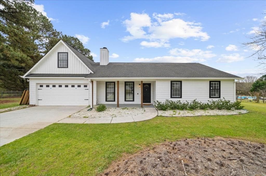 4 bedroom, 2 bathroom, 1,629 sq ft single family residence sold at 6460 Dove Drive, Loganville, GA 30052
