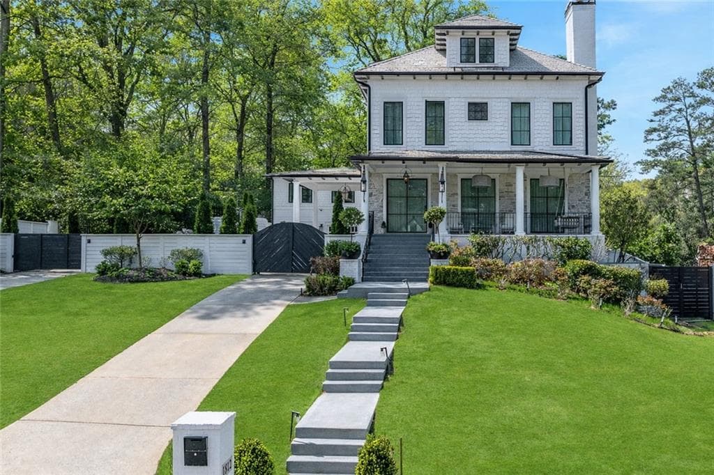 6 bedroom, 6 bathroom single family residence for rent at 1812 Wellbourne Drive, Atlanta, GA 30324 for $19,500 a month — photo 2
