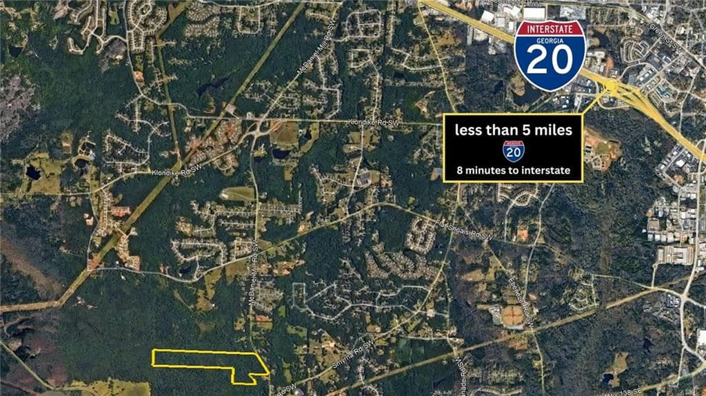 unimproved land for sale at 2229 Mcdaniel Mill Road, Conyers, GA 30094 — photo 2