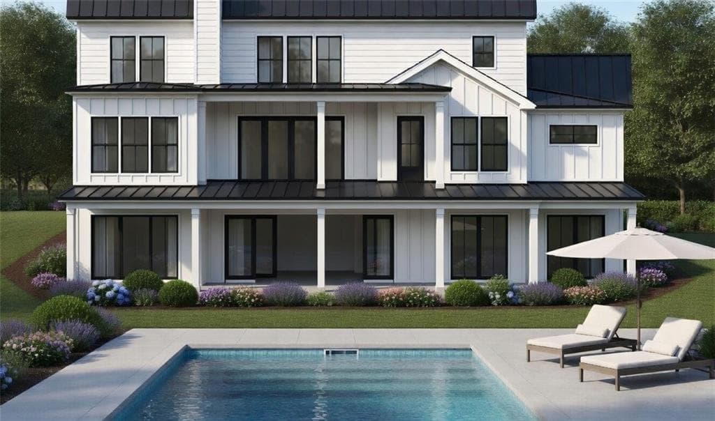 6 bedroom, 6 bathroom, 5,800 sq ft single family residence under contract at 4478 Orleans Court, Atlanta, GA 30338 — photo 2