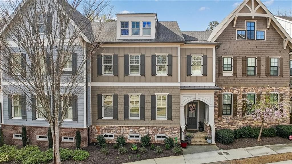3 bedroom, 4 bathroom, 3,946 sq ft townhouse for sale at 278 Trecastle Square, Canton, GA 30114