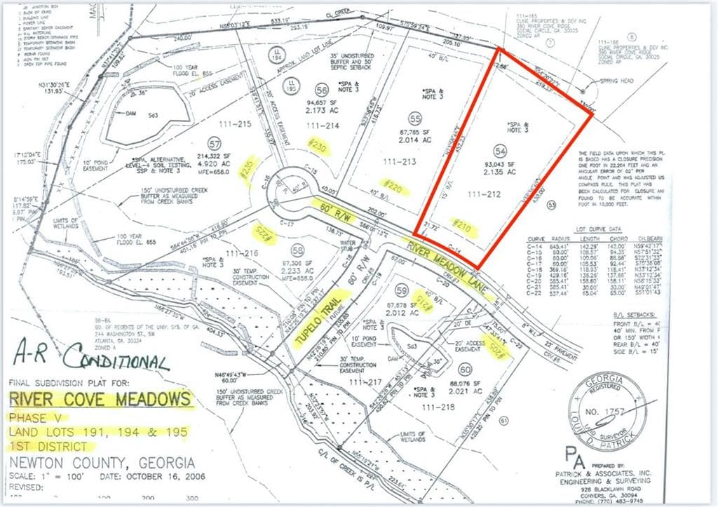 single family residence under contract at 210 River Meadow Lane, Social Circle, GA 30025