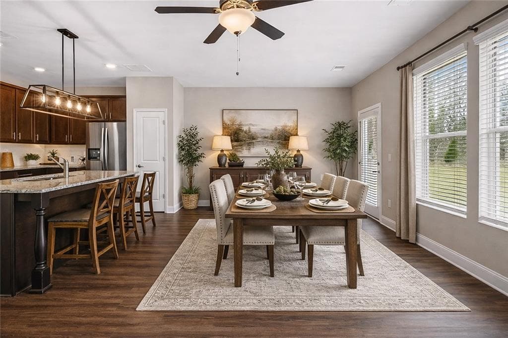 3 bedroom, 3 bathroom townhouse sold at 6198 Ripple Way 87, South Fulton, GA 30349