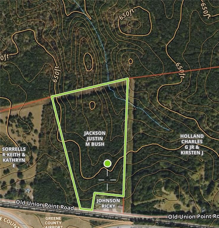 unimproved land for sale at N/A Old Union Point Road, Greensboro, GA 30642