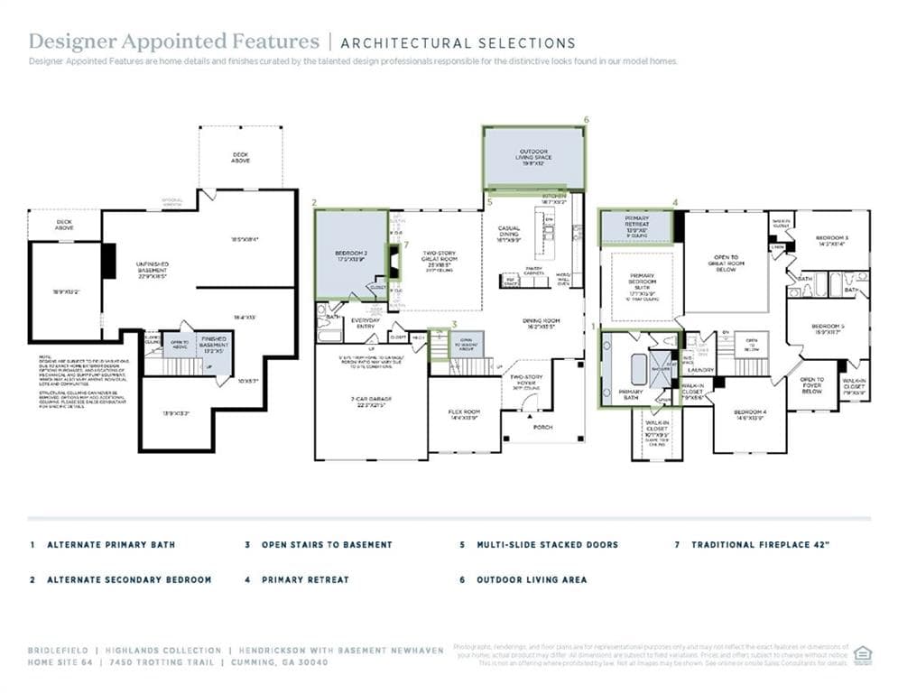 5 bedroom, 4 bathroom, 3,415 sq ft single family residence under contract at 7450 Trotting Trail, Cumming, GA 30040 — photo 2