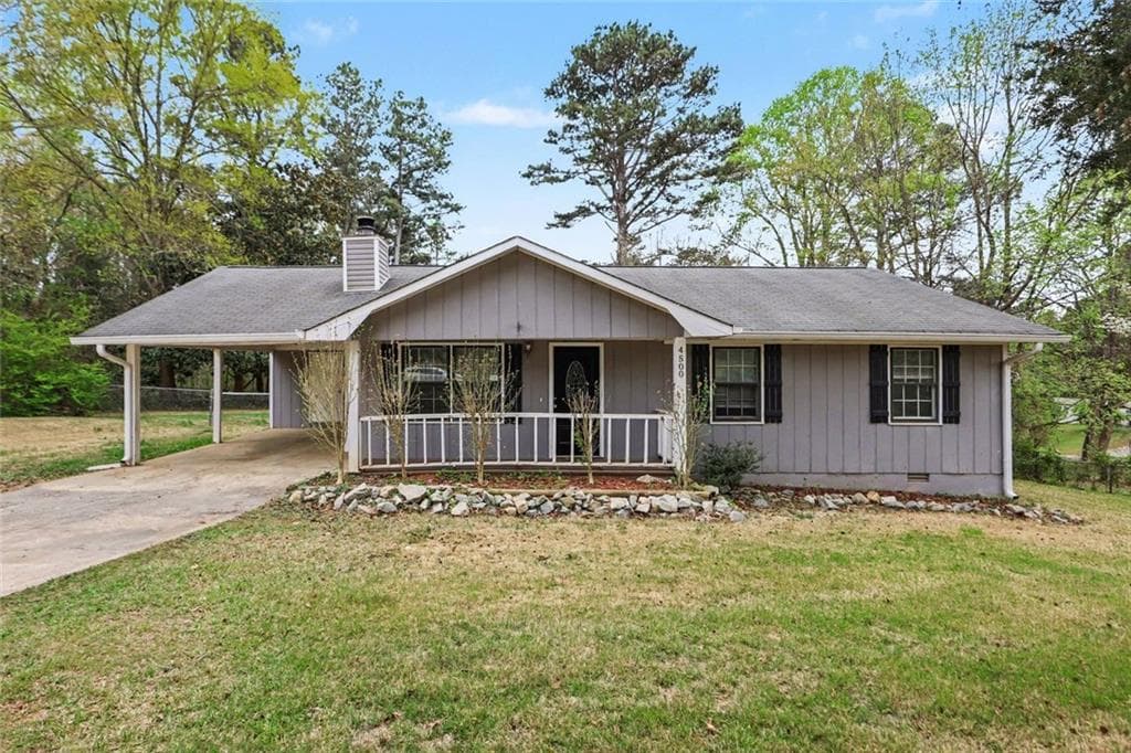 3 bedroom, 2 bathroom, 1,120 sq ft single family residence for sale at 4500 Nebo Road, Hiram, GA 30141 — photo 1 of 19