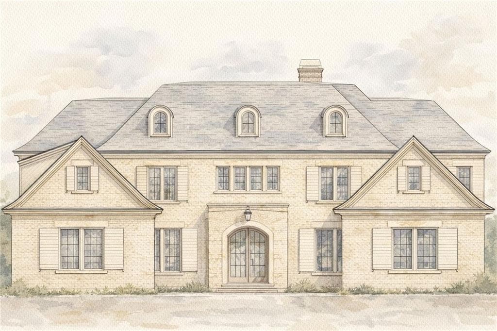 5 bedroom, 5 bathroom, 5,383 sq ft single family residence for sale at 1850 Evergreen Lane, Alpharetta, GA 30009