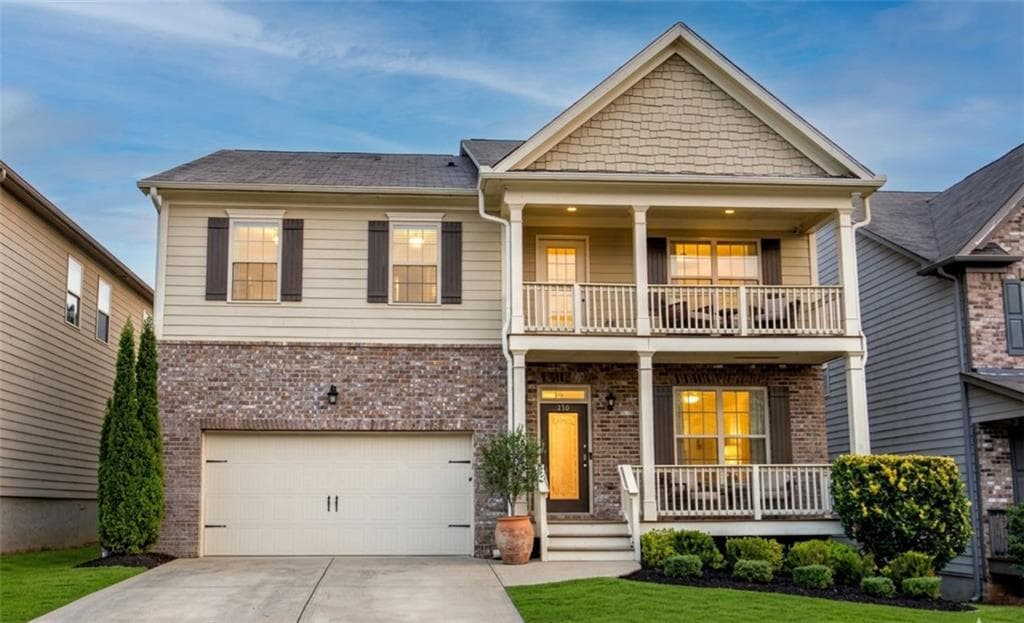 4 bedroom, 3 bathroom, 2,300 sq ft single family residence for sale at 218 Orchard Trail, Canton, GA 30115