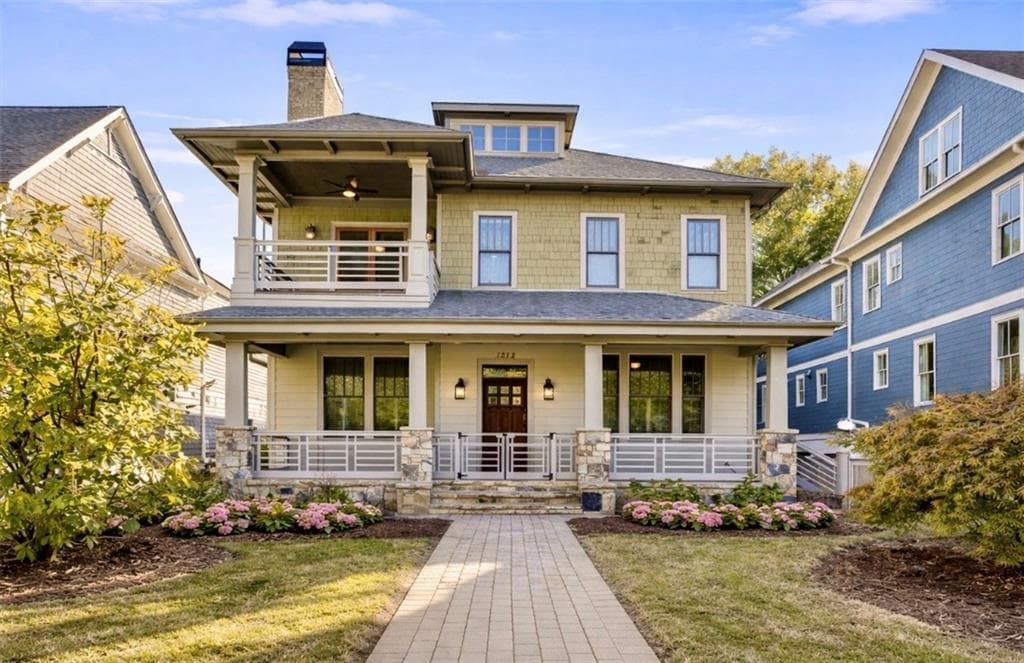 5 bedroom, 5 bathroom, 4,852 sq ft single family residence sold at 1213 Druid Place, Atlanta, GA 30307