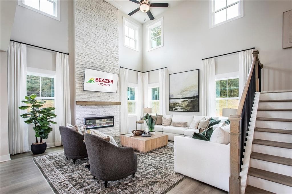 5 bedroom, 4 bathroom, 3,143 sq ft single family residence for sale at 2247 Velvet Sage Way, Marietta, GA 30066 — photo 3