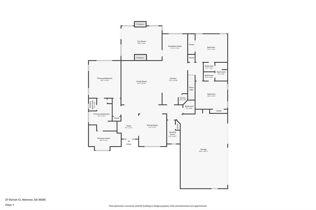 4 bedroom, 4 bathroom, 3,534 sq ft single family residence for sale at 27 Dorian Court, Newnan, GA 30265 — photo 5