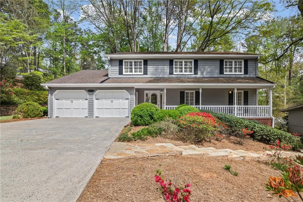 4 bedroom, 3 bathroom, 3,800 sq ft single family residence sold at 6255 Mountain Brook Lane, Atlanta, GA 30328