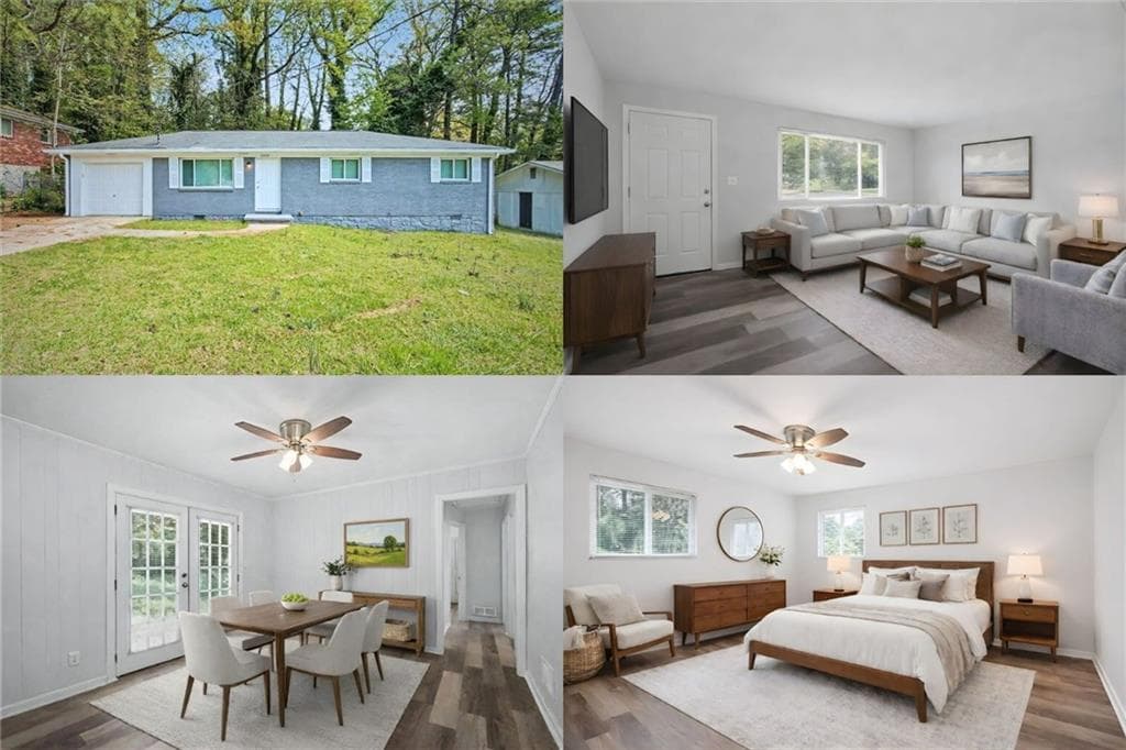 3 bedroom, 1 bathroom, 1,100 sq ft single family residence sold at 3202 Empire Boulevard, Atlanta, GA 30354
