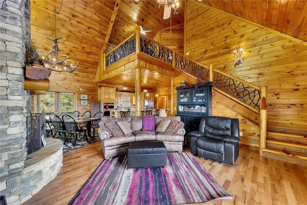 4 bedroom, 4 bathroom, 3,000 sq ft single family residence for sale at 499 Raven Ridge Circle, Mineral Bluff, GA 30559 — photo 7
