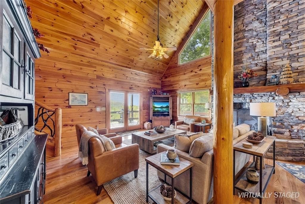 4 bedroom, 4 bathroom, 3,000 sq ft single family residence for sale at 499 Raven Ridge Circle, Mineral Bluff, GA 30559 — photo 8