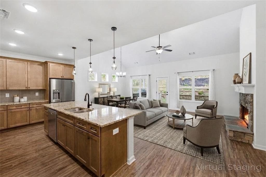 4 bedroom, 3 bathroom, 2,416 sq ft single family residence for sale at 608 Spring Water, Waleska, GA 30183 — photo 7