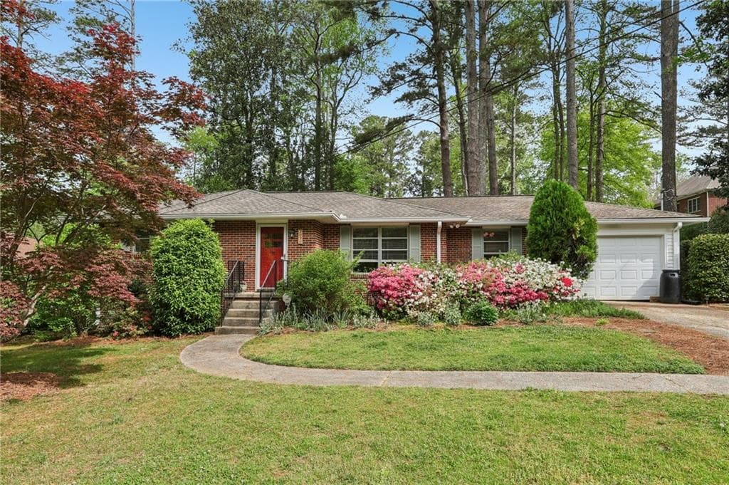 3 bedroom, 2 bathroom, 1,322 sq ft single family residence sold at 2030 Woodbine Terrace, Atlanta, GA 30329