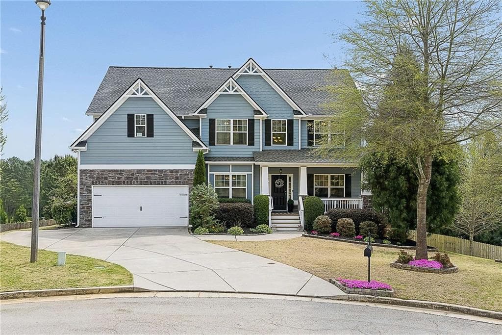 6 bedroom, 4 bathroom, 4,754 sq ft single family residence sold at 4835 Ward Farm Lane, Powder Springs, GA 30127
