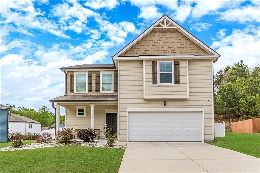 3 bedroom, 3 bathroom, 1,910 sq ft single family residence for sale at 7425 Faith Street, Fairburn, GA 30213