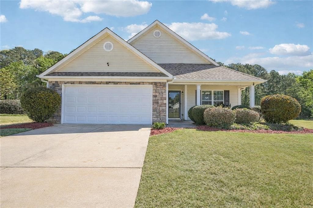 3 bedroom, 2 bathroom, 1,874 sq ft single family residence sold at 345 Annslee Circle, Loganville, GA 30052