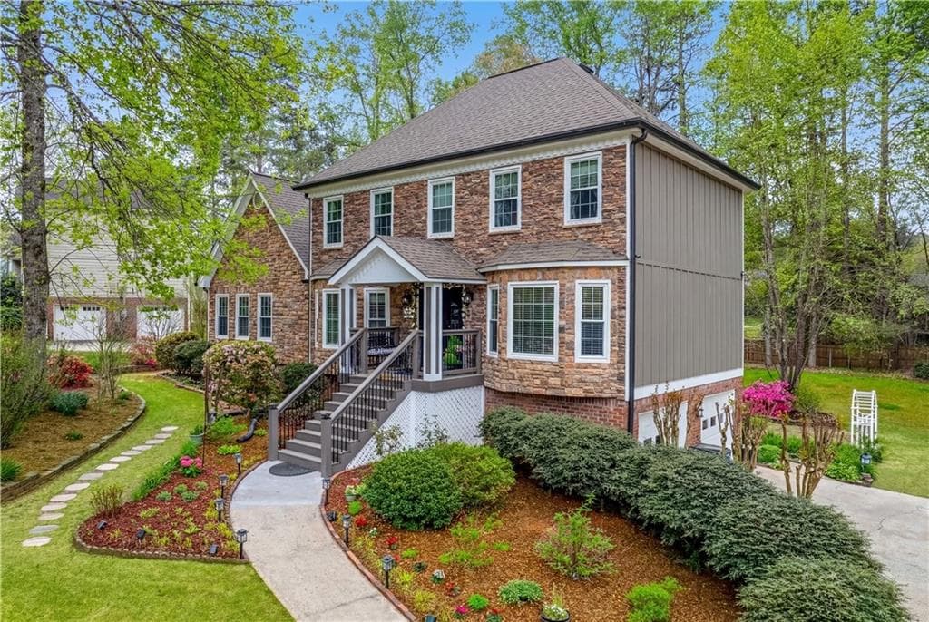 3 bedroom, 3 bathroom, 2,533 sq ft single family residence for sale at 4970 Puritan Drive, Sugar Hill, GA 30518 — photo 1 of 42