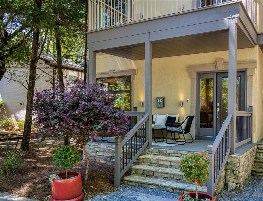 3 bedroom, 4 bathroom, 3,600 sq ft townhouse for sale at 866 Monroe Drive, Atlanta, GA 30308 — photo 8