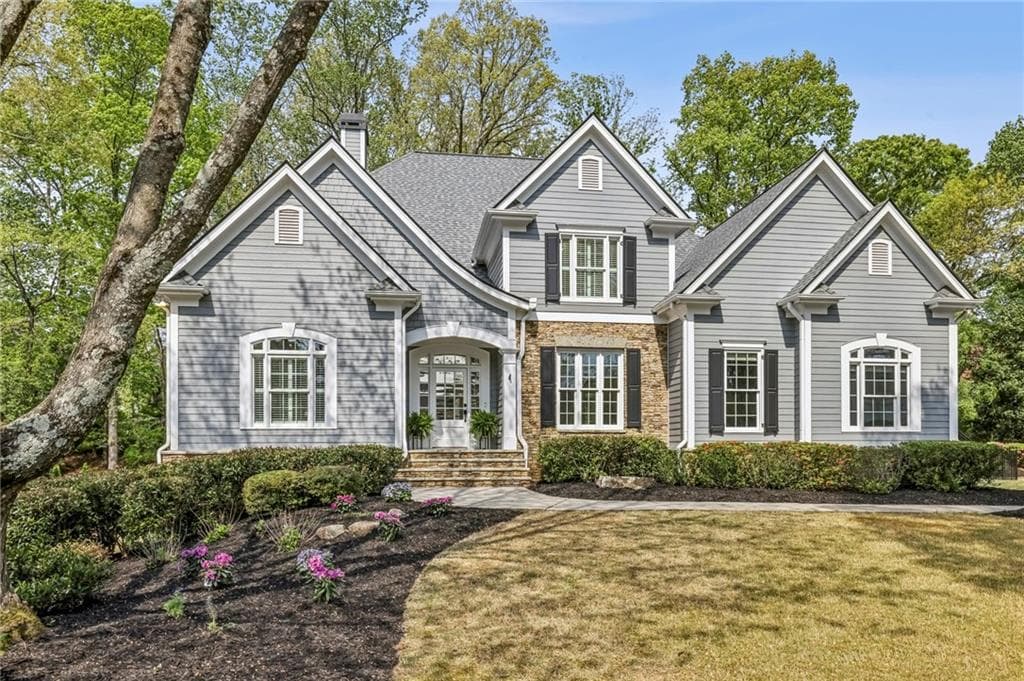 5 bedroom, 5 bathroom, 5,928 sq ft single family residence sold at 12090 Meadows Lane, Johns Creek, GA 30005