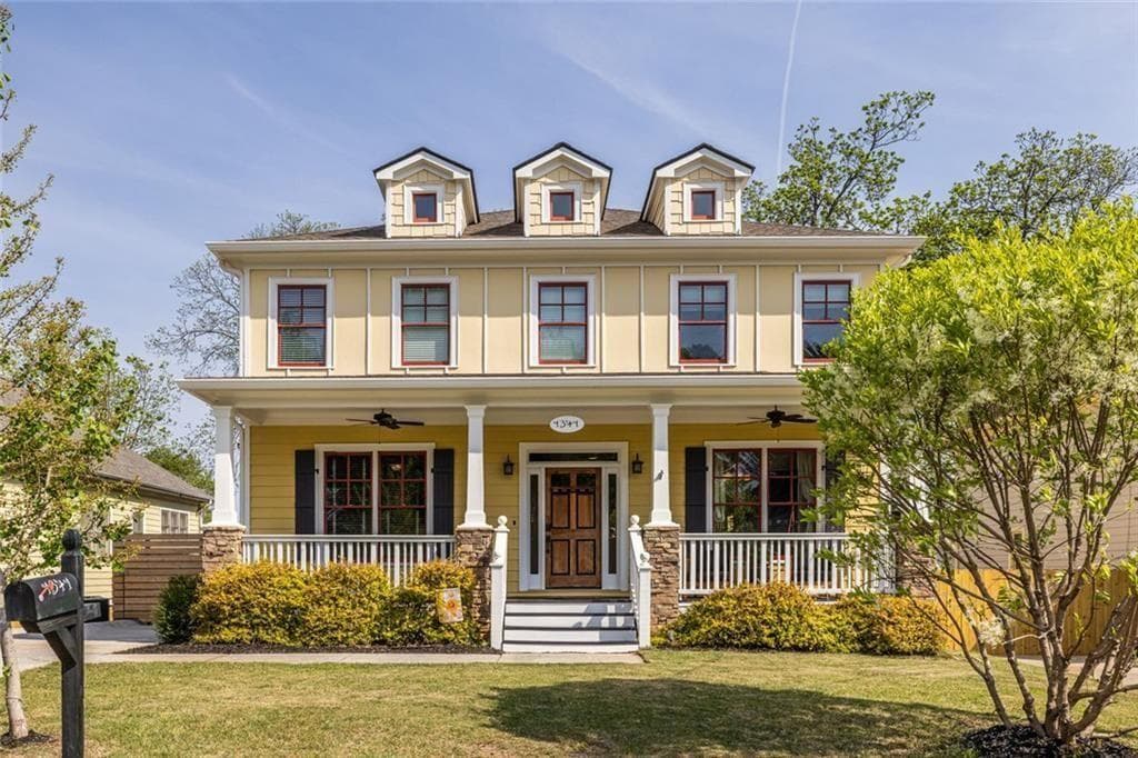 5 bedroom, 4 bathroom, 3,100 sq ft single family residence sold at 1341 Mercer Avenue, Atlanta, GA 30344