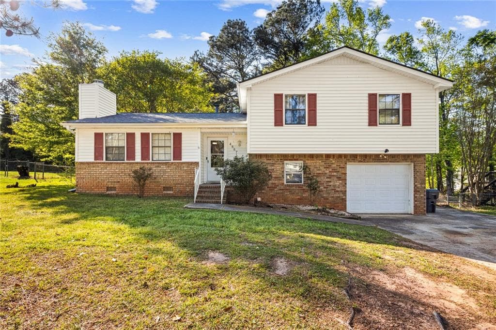 3 bedroom, 2 bathroom single family residence sold at 4887 Hull Road, Conyers, GA 30094