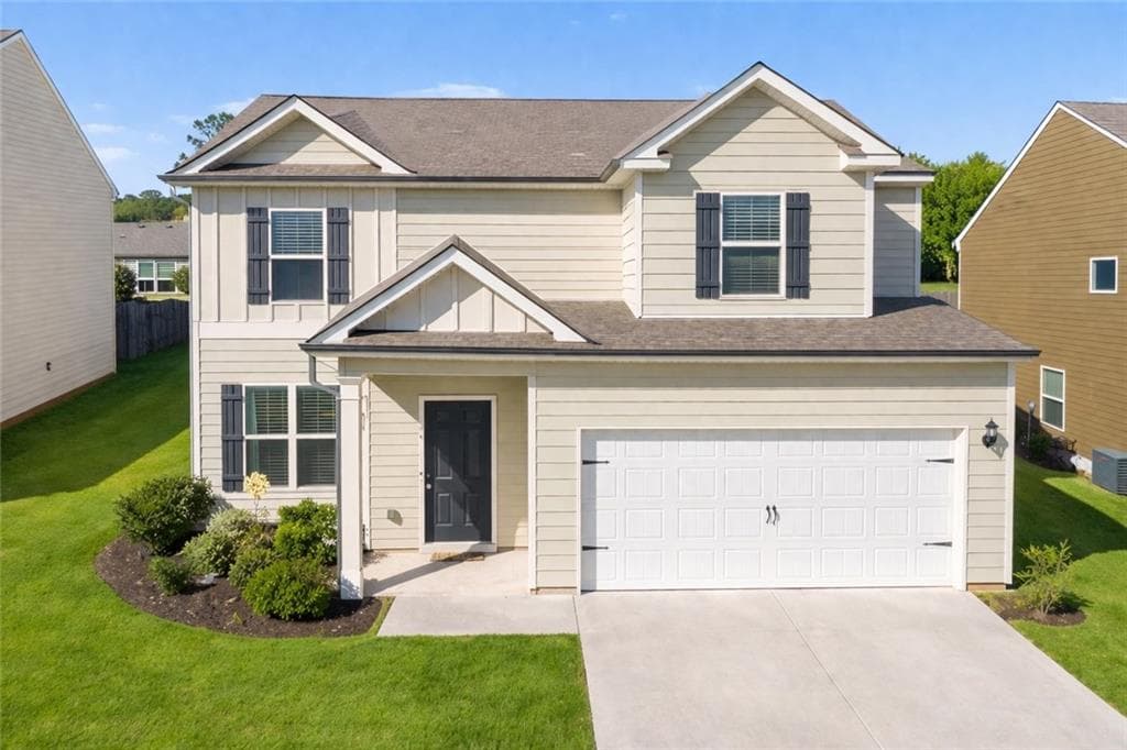 4 bedroom, 3 bathroom, 2,313 sq ft single family residence sold at 4353 Calidge Drive, Fairburn, GA 30213