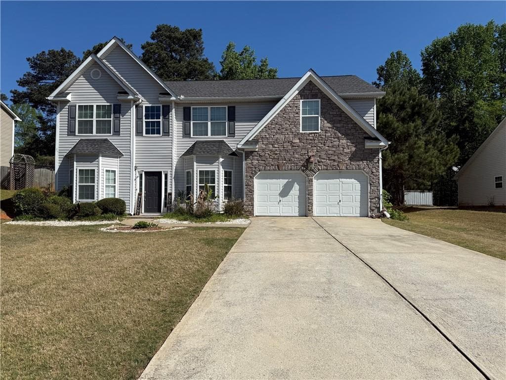 4 bedroom, 4 bathroom, 3,164 sq ft single family residence for sale at 2690 Harrison Mill Drive, Douglasville, GA 30135 — photo 1 of 15