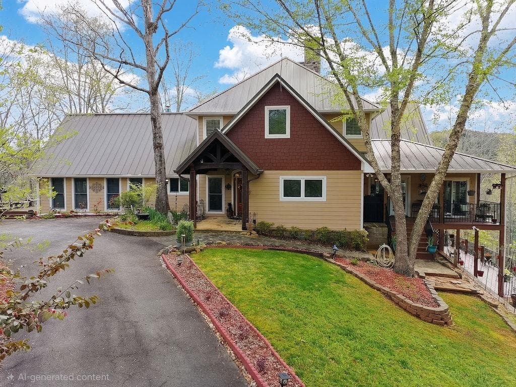 4 bedroom, 4 bathroom, 4,621 sq ft single family residence for sale at 120 Bear Den Road, Dahlonega, GA 30533 — photo 2
