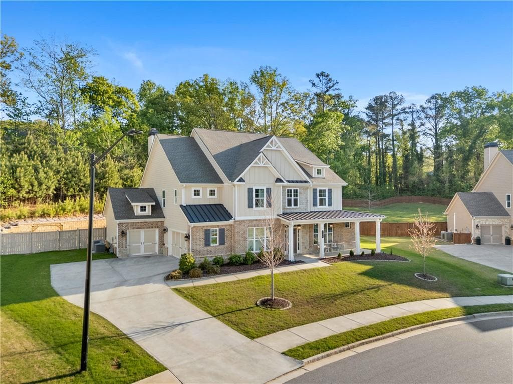 5 bedroom, 5 bathroom, 4,607 sq ft single family residence under contract at 4188 Gunnerson Lane, Kennesaw, GA 30152