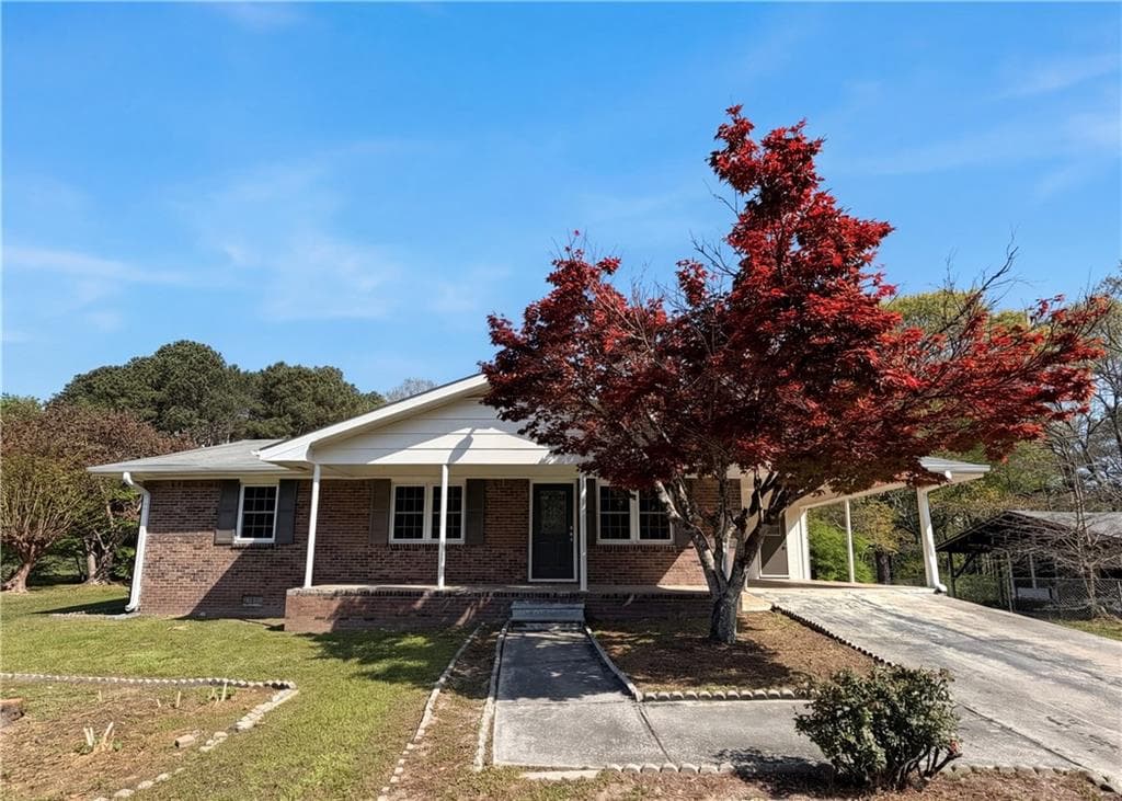3 bedroom, 2 bathroom, 1,203 sq ft single family residence for sale at 1847 Mccollum Road, Conyers, GA 30094