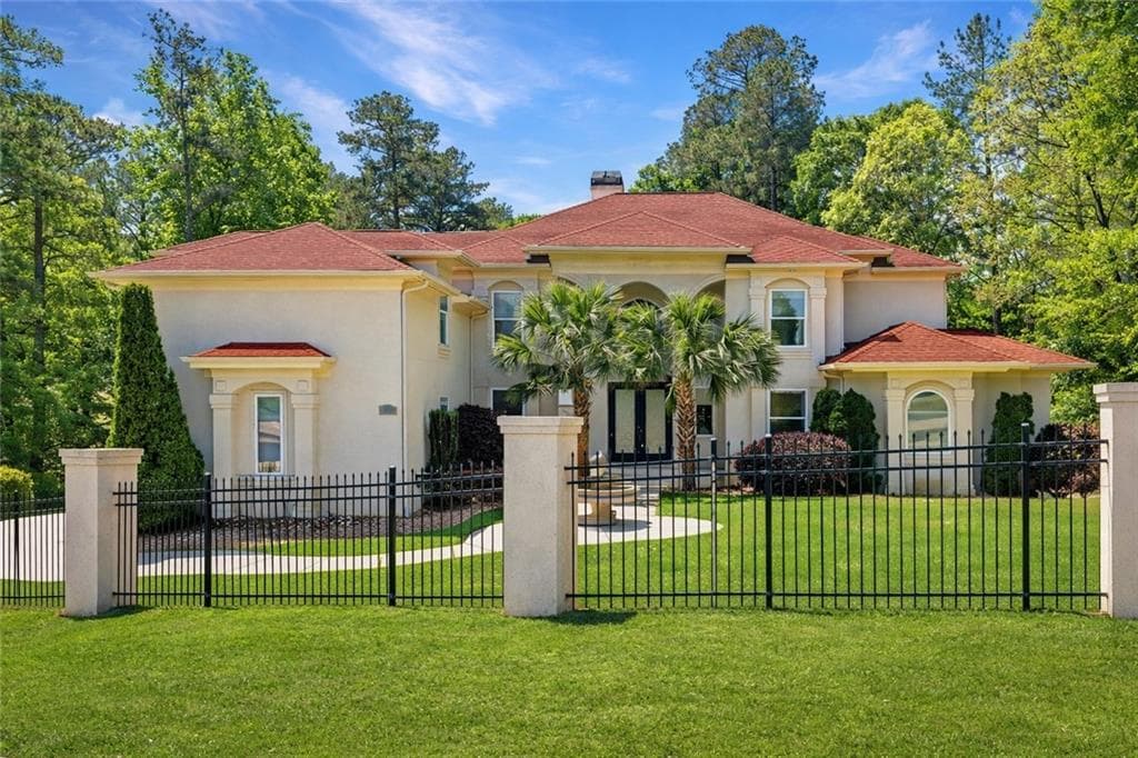 7 bedroom, 6 bathroom, 6,566 sq ft single family residence sold at 105 Ensley Point, Fayetteville, GA 30214