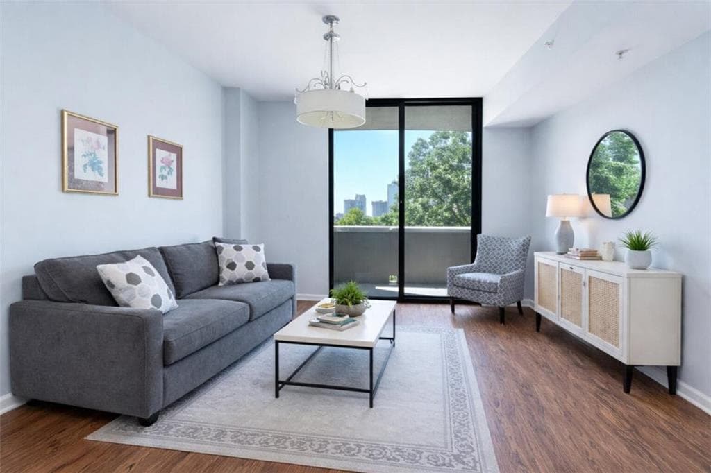 1 bedroom, 1 bathroom, 800 sq ft condominium for sale at 3040 Peachtree Road 507, Atlanta, GA 30305