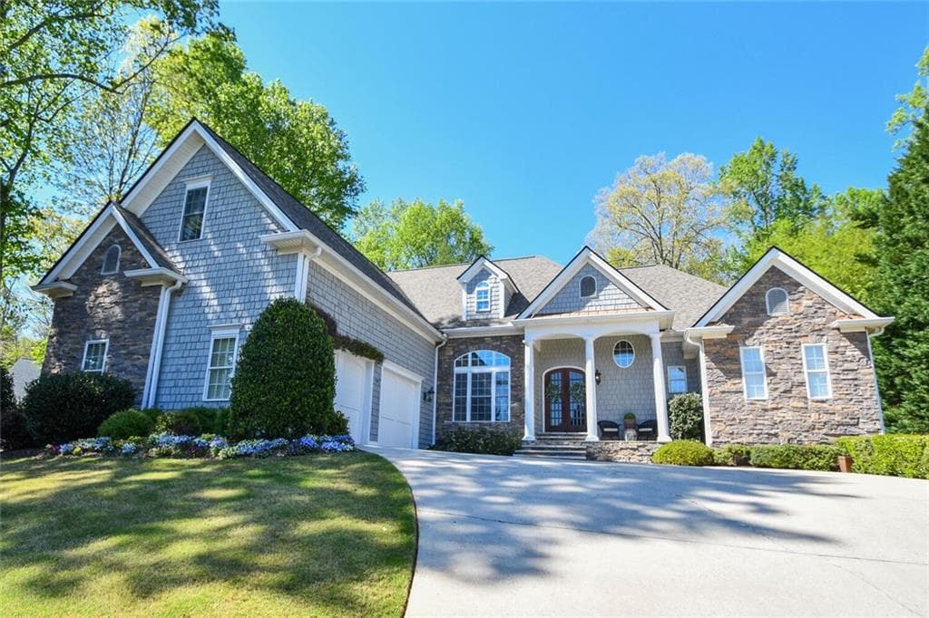 7 bedroom, 6 bathroom, 5,510 sq ft single family residence for sale at 3036 Hickory Hills Drive, Gainesville, GA 30506