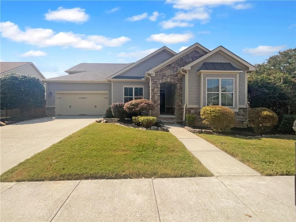 5 bedroom, 5 bathroom, 4,453 sq ft single family residence sold at 202 Hickory Nut Lane, Canton, GA 30115