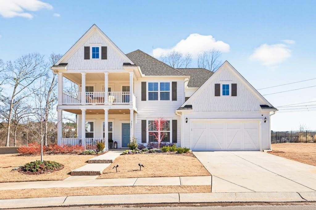 5 bedroom, 5 bathroom, 3,584 sq ft single family residence sold at 7277 Maple Brook Lane, Flowery Branch, GA 30542